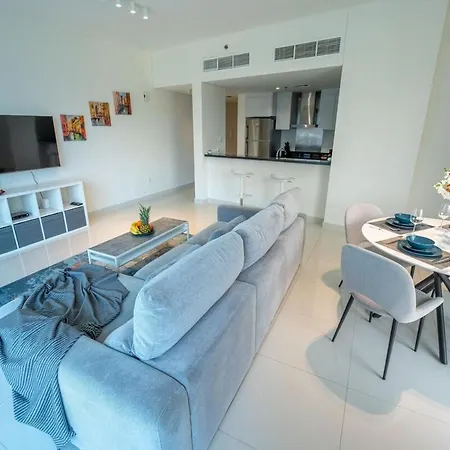 Aws Holiday Homes - Unique Views At Damac Heights Dubai Exterior photo