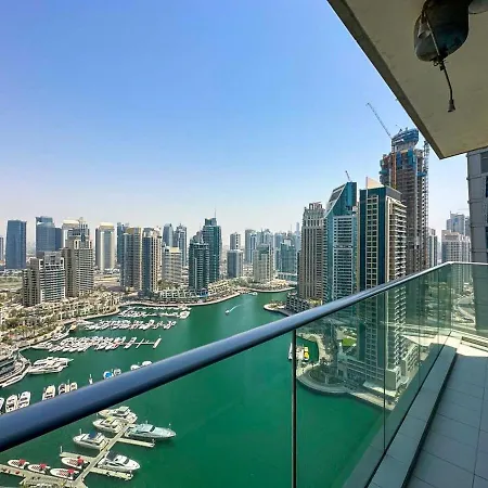 Aws Holiday Homes - Unique Views At Damac Heights Dubai Exterior photo